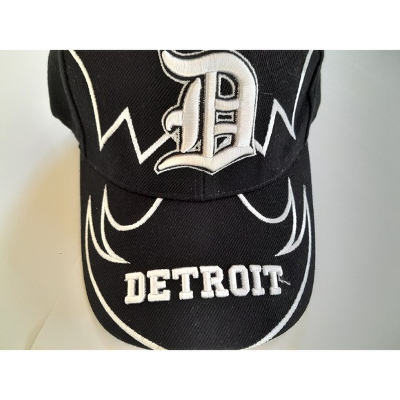 City Hunter Authentic Cap Men Detroit  Adjustable Black - Picture 4 of 10